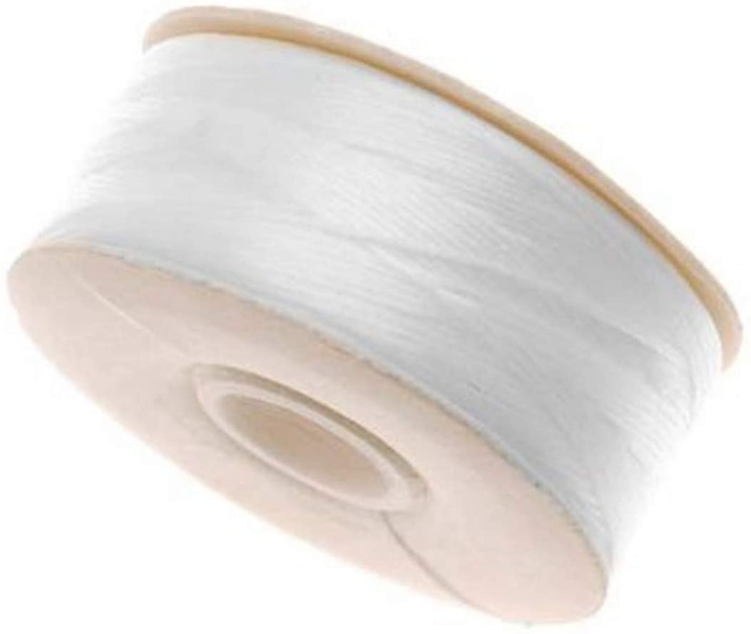 64-Yard NYMO Nylon Beading Thread Size D for Delica Beads, White – Impress  Trade